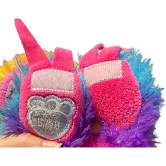 BABW Let's Hang Rainbow Tie Die Sloth Plush Stuffed Security Support Pet Toy - Picture 9 of 16